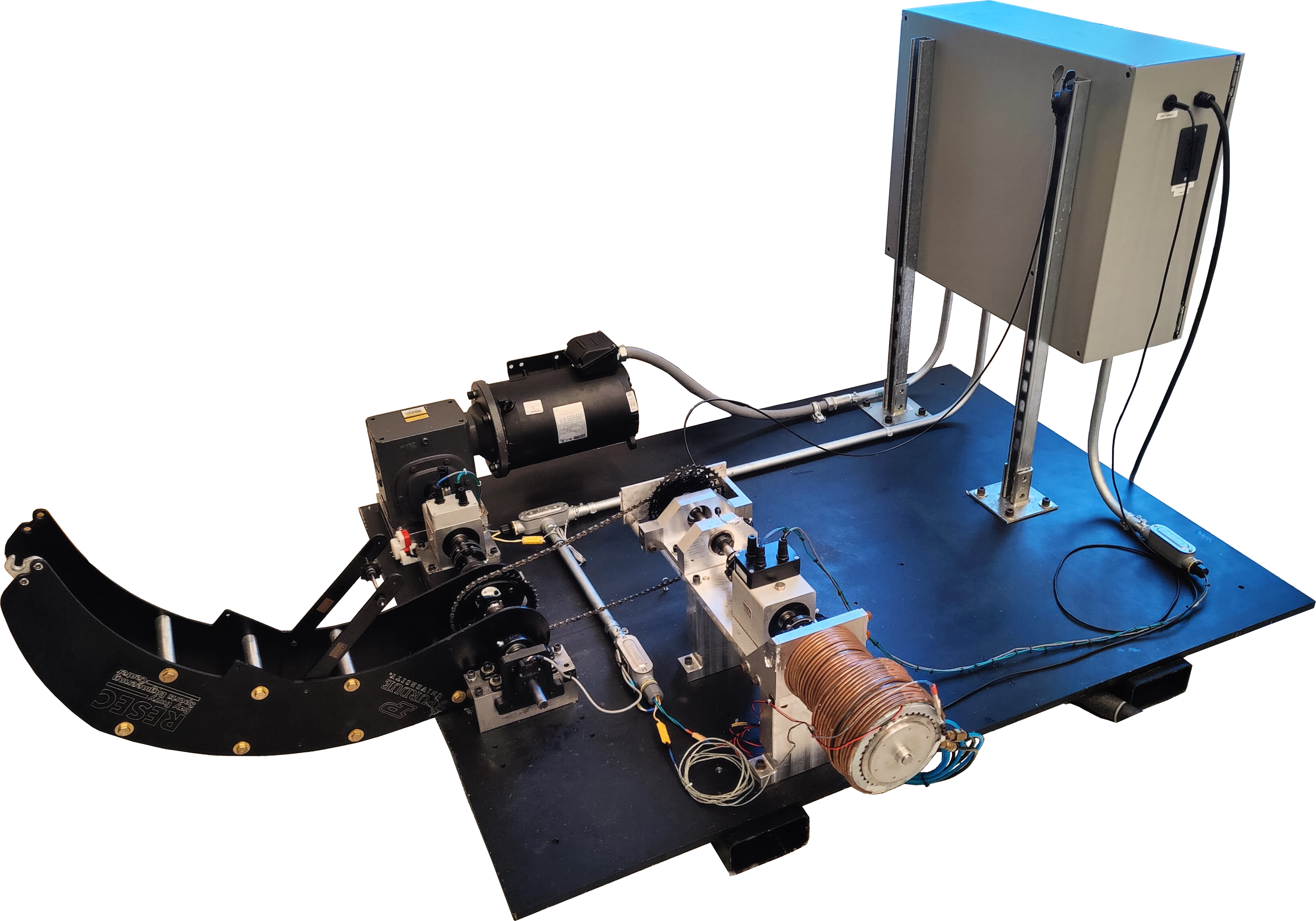 Test Rig Photo - Drivetrain Configuration